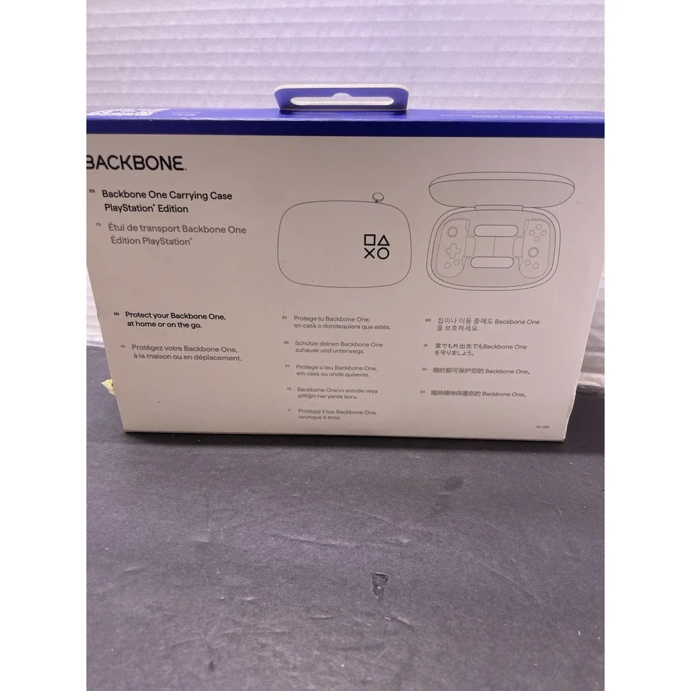 BACKBONE ONE CARRYING CASE PLAYSTATION EDITION PROTECT YOUR ONE IN STYLE WHITE